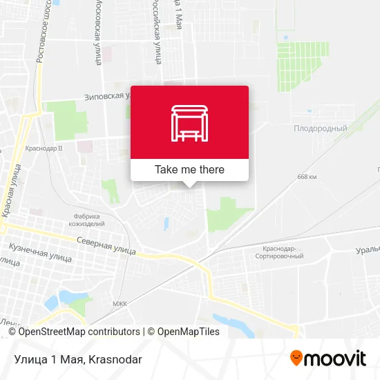 Улица 1 Мая map
