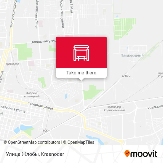 Улица Жлобы map