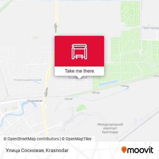 Улица Сосновая map