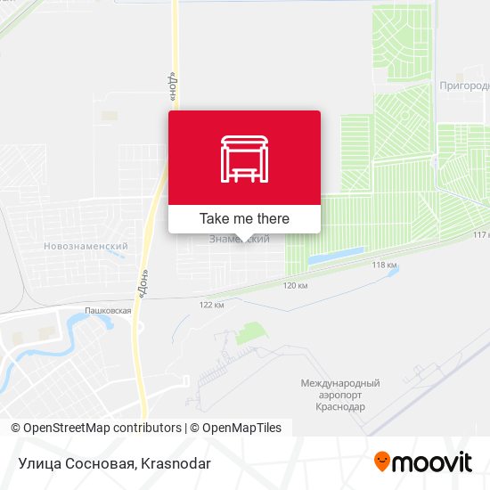 Улица Сосновая map