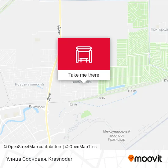 Улица Сосновая map