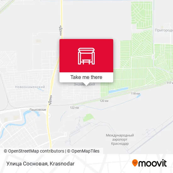 Улица Сосновая map
