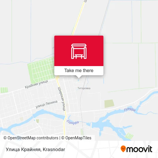 Улица Крайняя map