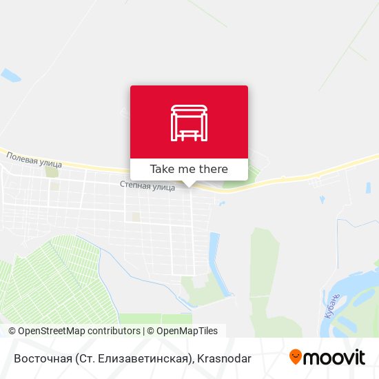 Восточная (Ст. Елизаветинская) map
