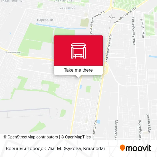 Военный Городок Им. М. Жукова map