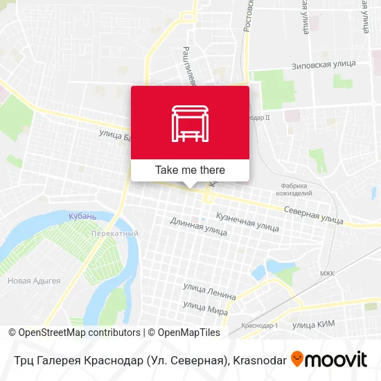 Трц Галерея Краснодар (Ул. Северная) map