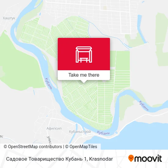 Садовое Товарищество Кубань 1 map