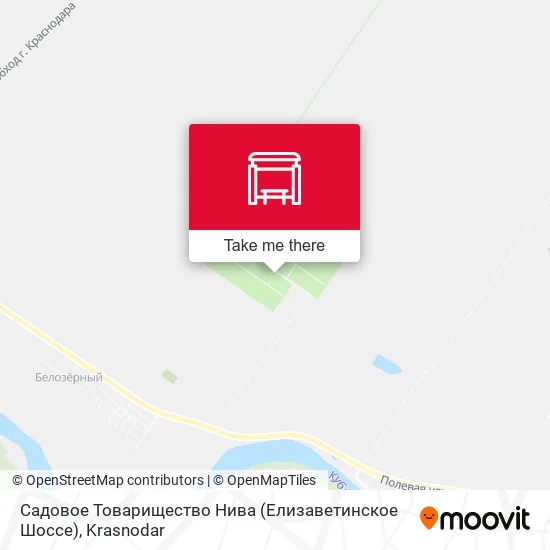 Садовое Товарищество Нива (Елизаветинское Шоссе) map