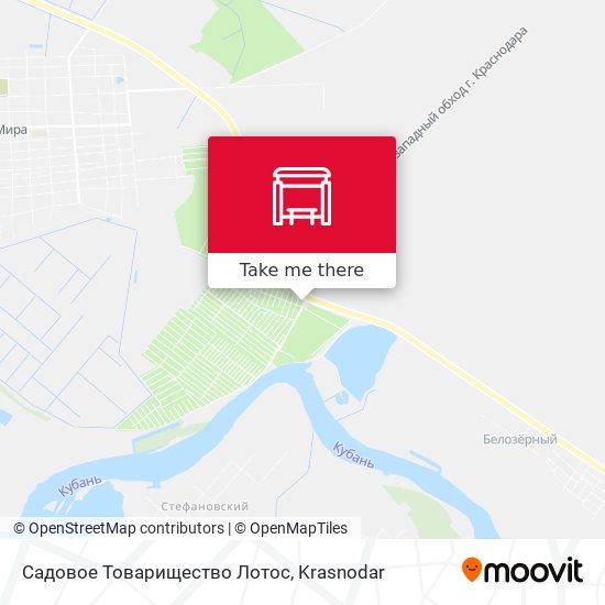 Садовое Товарищество Лотос map