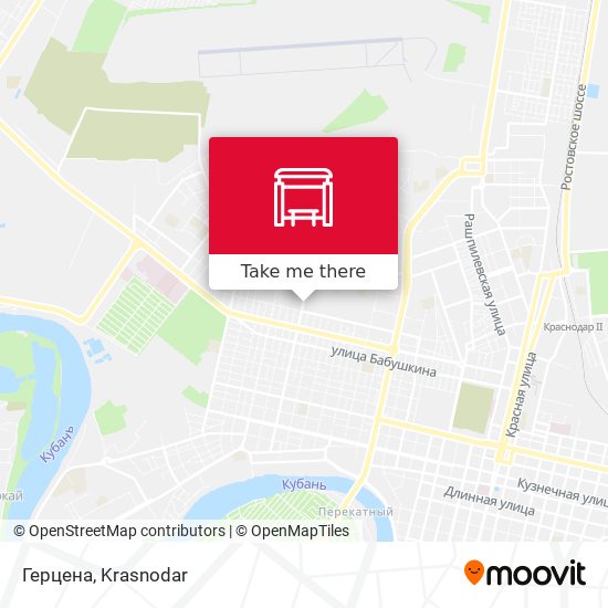 Герцена map