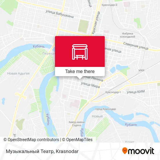 Музыкальный Театр map