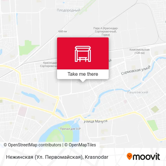 Нежинская (Ул. Первомайская) map