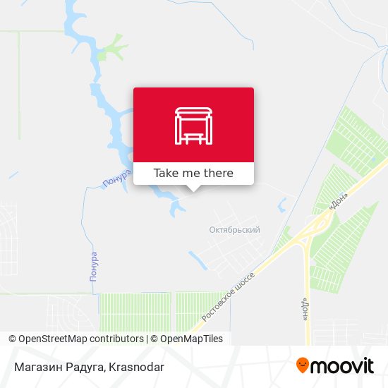 Магазин Радуга map