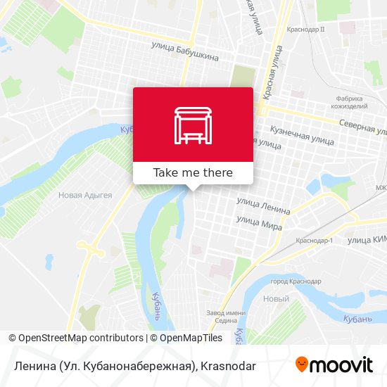 Ленина (Ул. Кубанонабережная) map