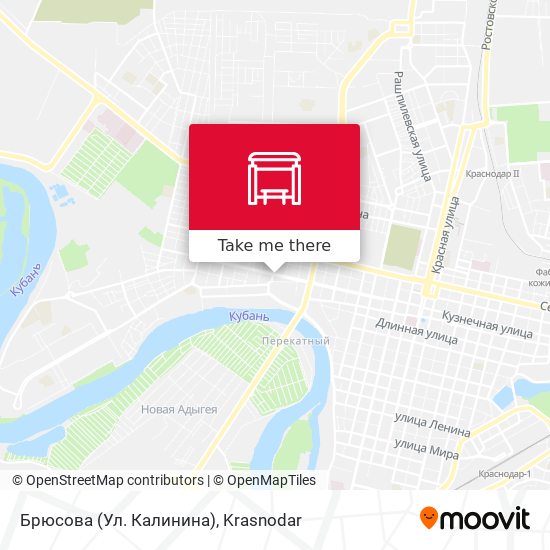 Брюсова (Ул. Калинина) map