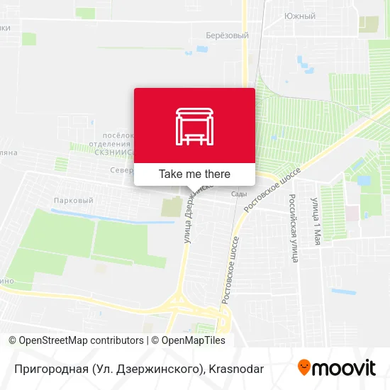 Пригородная (Ул. Дзержинского) map