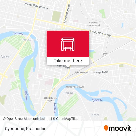 Суворова map