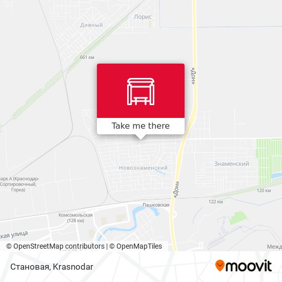 Становая map