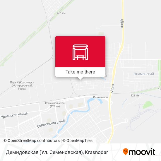 Демидовская (Ул. Семеновская) map