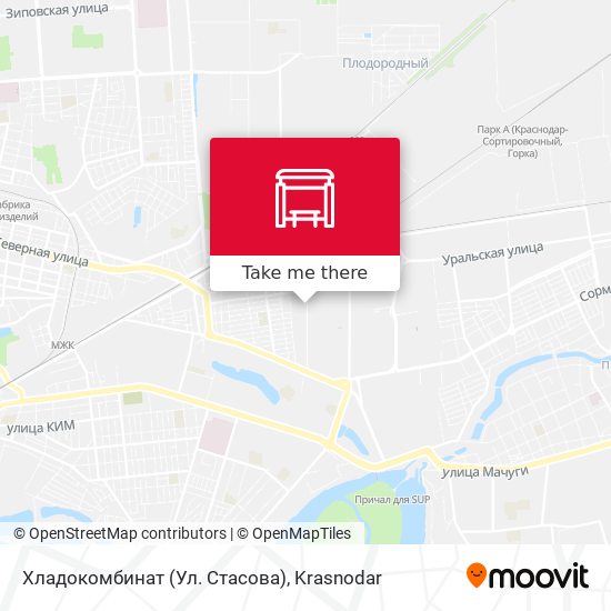Хладокомбинат (Ул. Стасова) map
