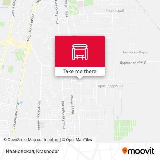 Ивановская map