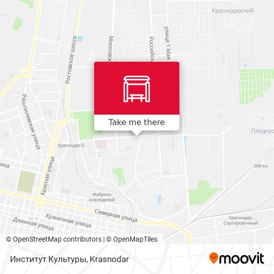 Институт Культуры map