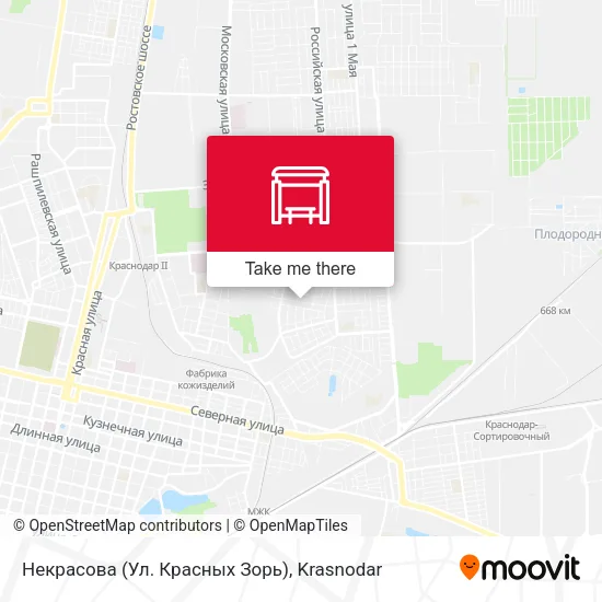 Некрасова (Ул. Красных Зорь) map