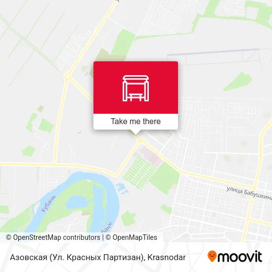 Азовская (Ул. Красных Партизан) map