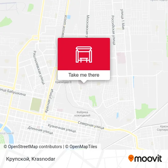 Крупской map
