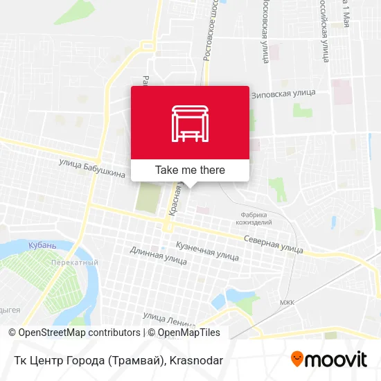 Тк Центр Города (Трамвай) map