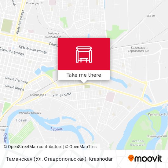 Таманская (Ул. Ставропольская) map