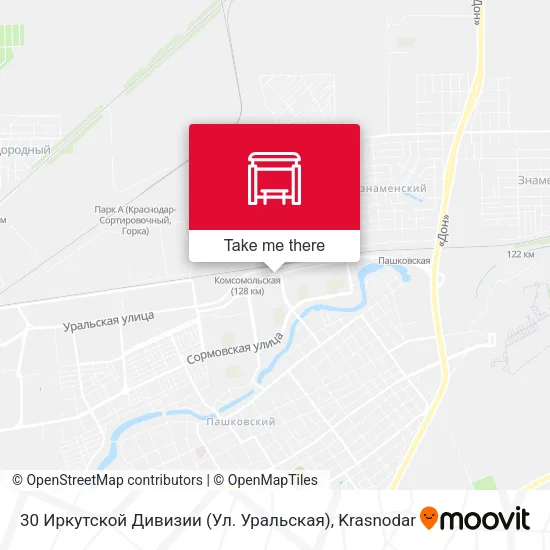 30 Иркутской Дивизии (Ул. Уральская) map