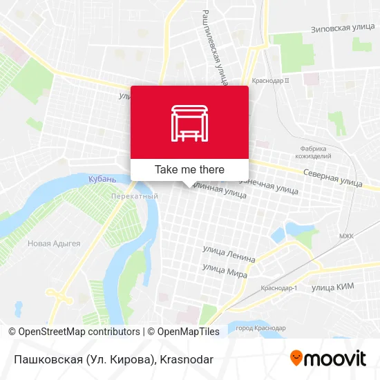 Пашковская (Ул. Кирова) map