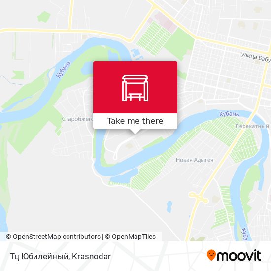 Тц Юбилейный map