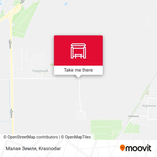 Малая Земля map
