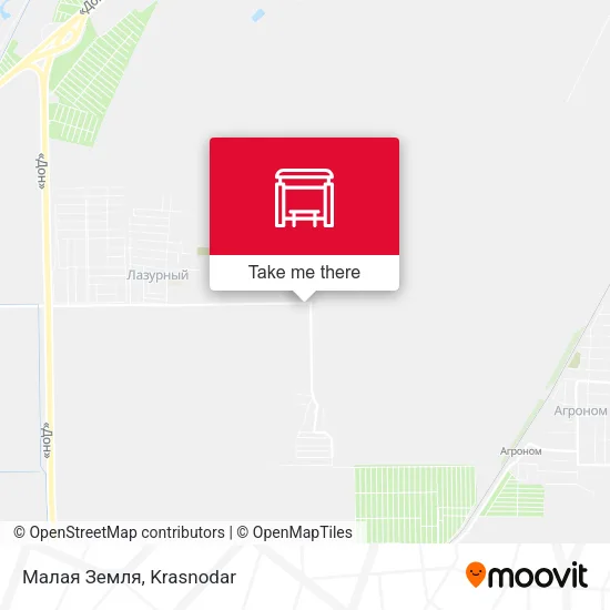 Малая Земля map