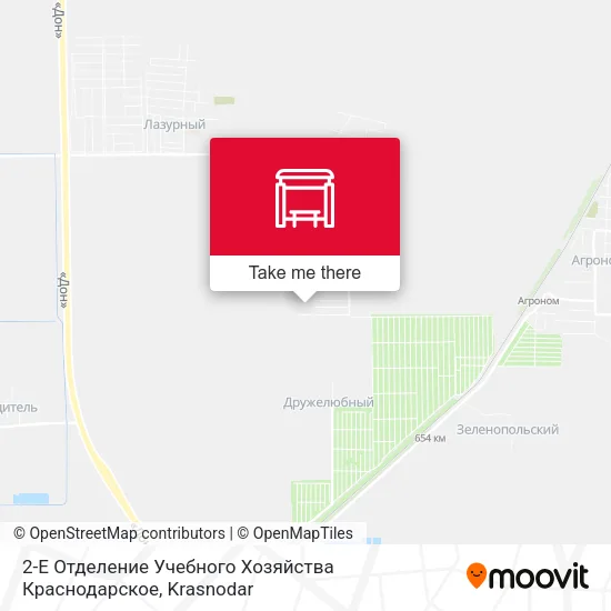 2-Е Отделение Учебного Хозяйства Краснодарское map