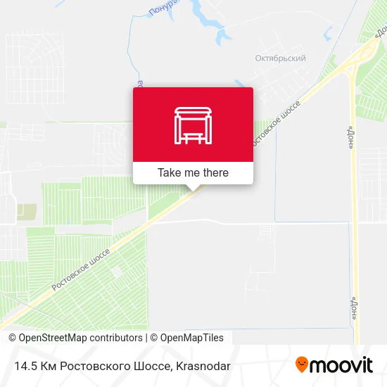 14.5 Км Ростовского Шоссе map