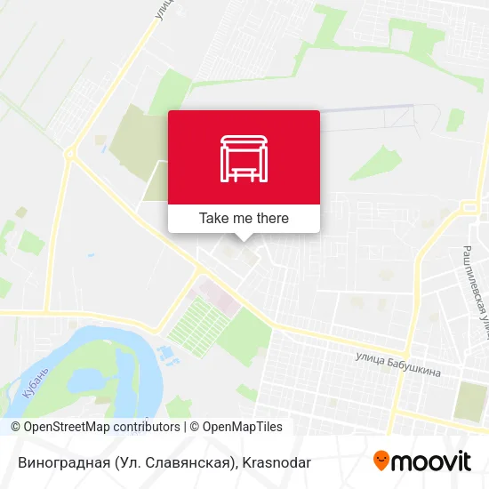 Виноградная (Ул. Славянская) map