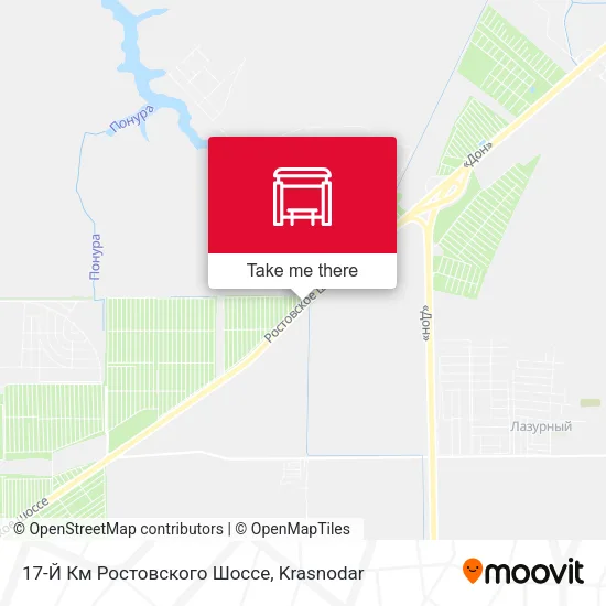 17-Й Км Ростовского Шоссе map