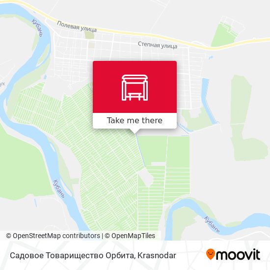 Садовое Товарищество Орбита map