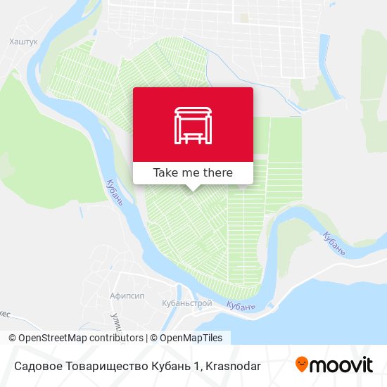 Садовое Товарищество Кубань 1 map