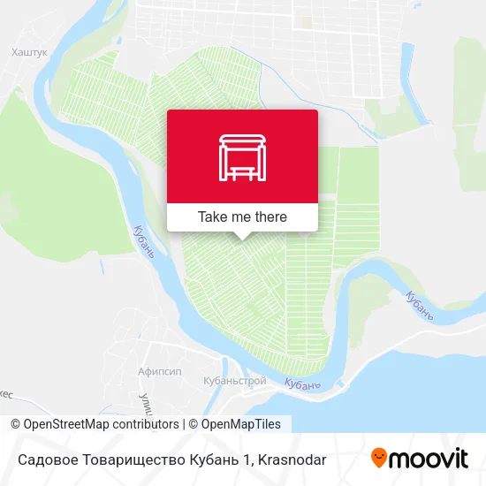 Садовое Товарищество Кубань 1 map
