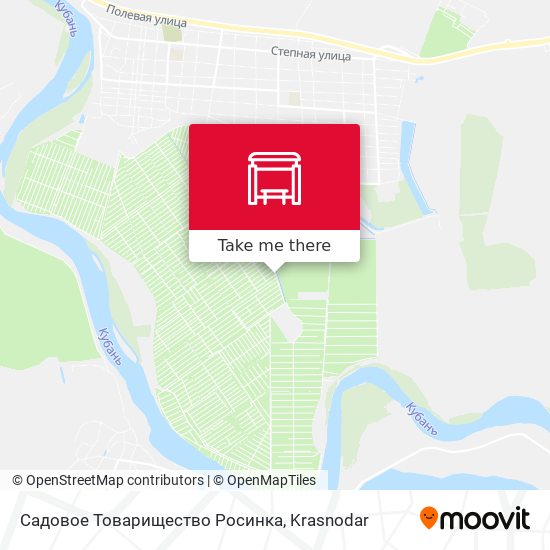 Садовое Товарищество Росинка map