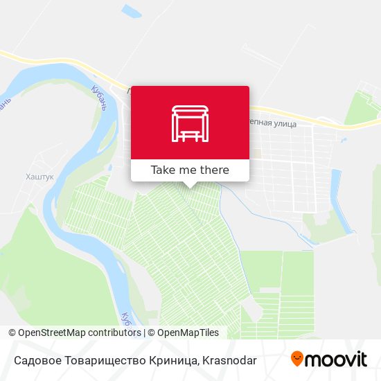 Садовое Товарищество Криница map