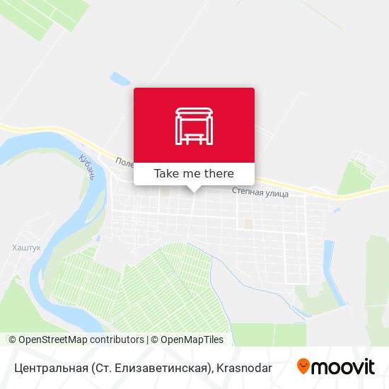 Центральная (Ст. Елизаветинская) map