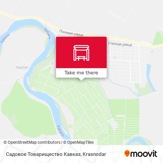 Садовое Товарищество Кавказ map