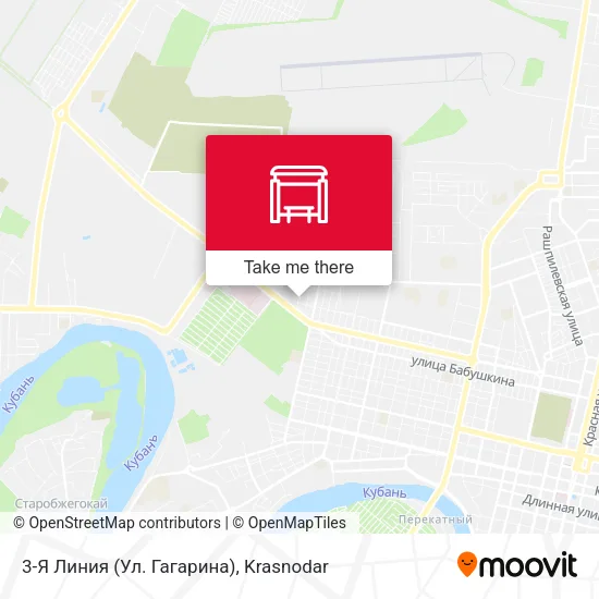 3-Я Линия (Ул. Гагарина) map