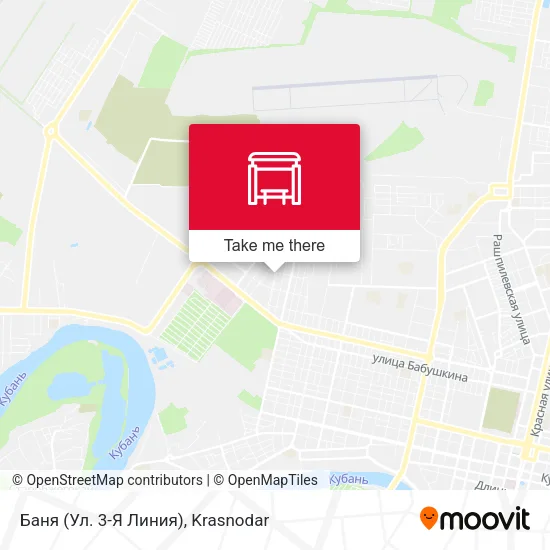 Баня (Ул. 3-Я Линия) map