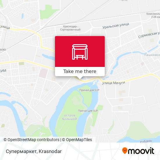 Супермаркет map